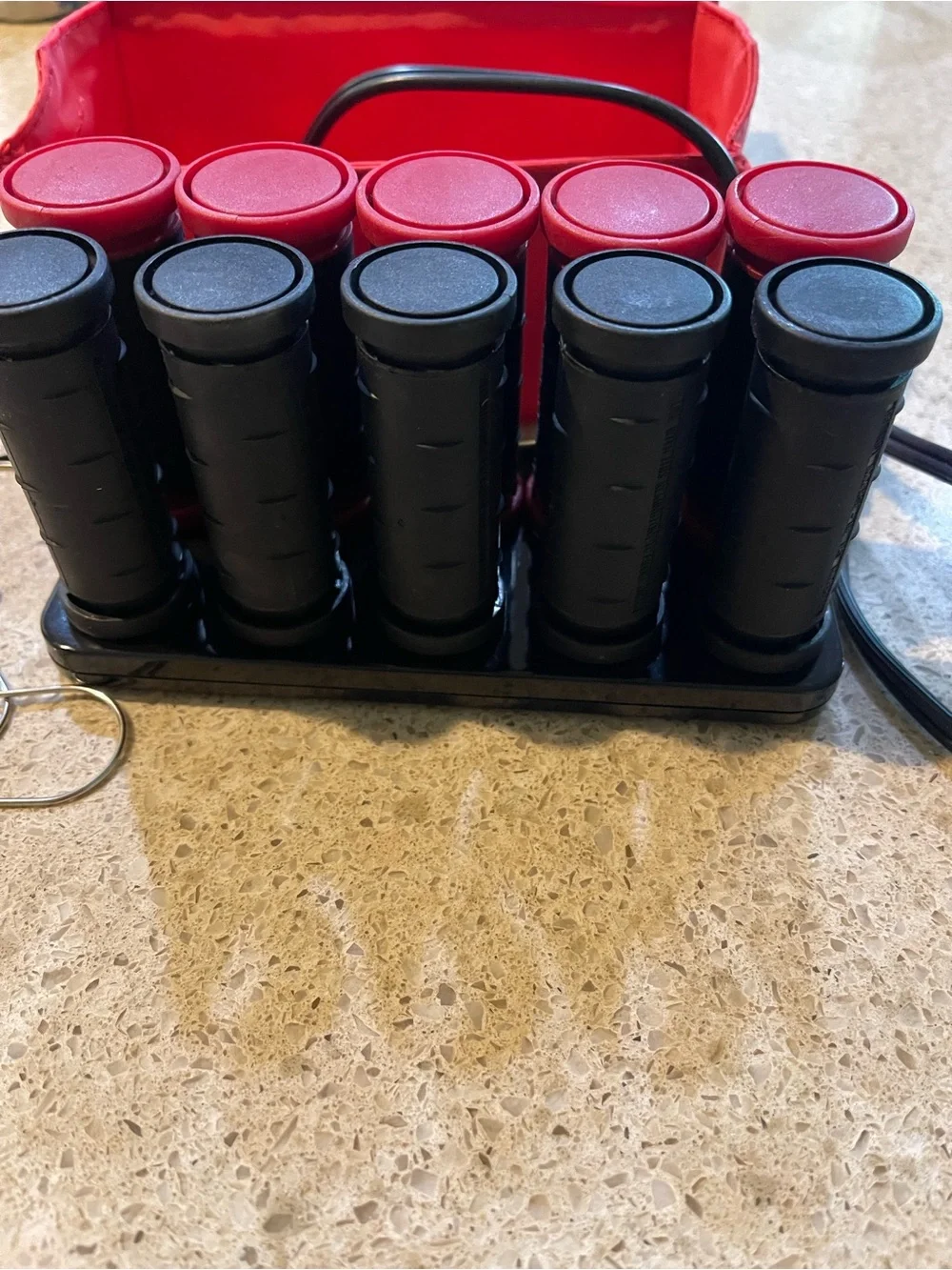 Remington Ceramic-Ion Conditioning Hot Roller Travel Set of 10 Rollers 90’s Y2K